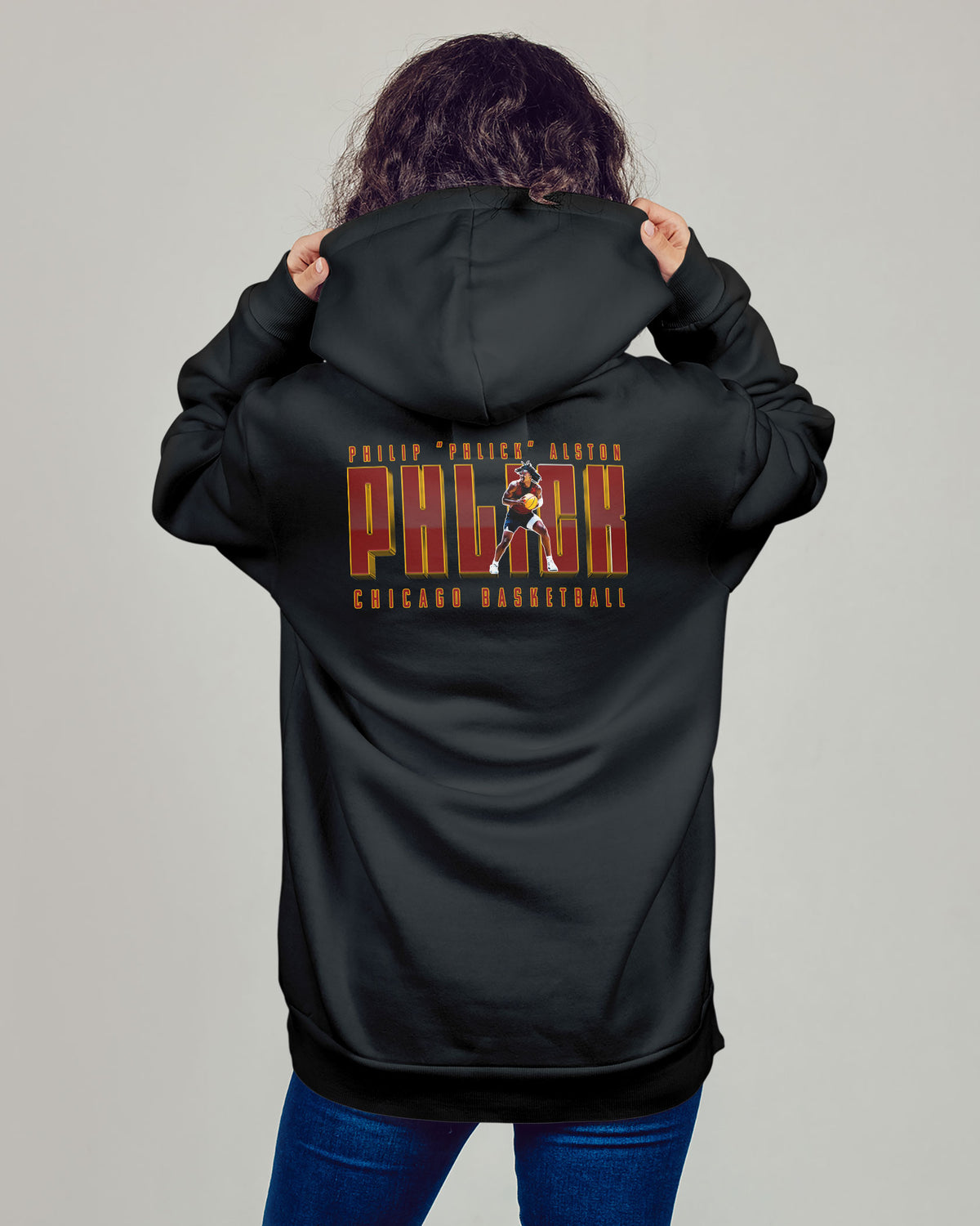 Philip Alston Sponge Fleece Pullover Hoodie 002