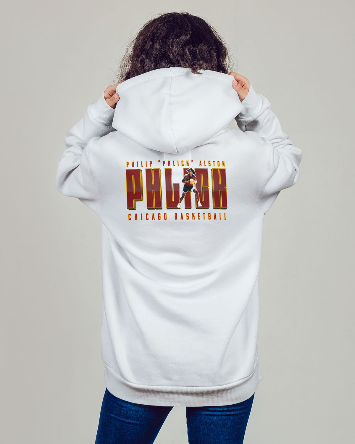 Philip Alston Sponge Fleece Pullover Hoodie 002