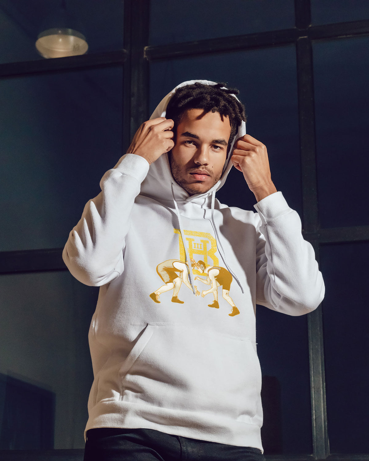Benito Hernandez Sponge Fleece Pullover Hoodie 001