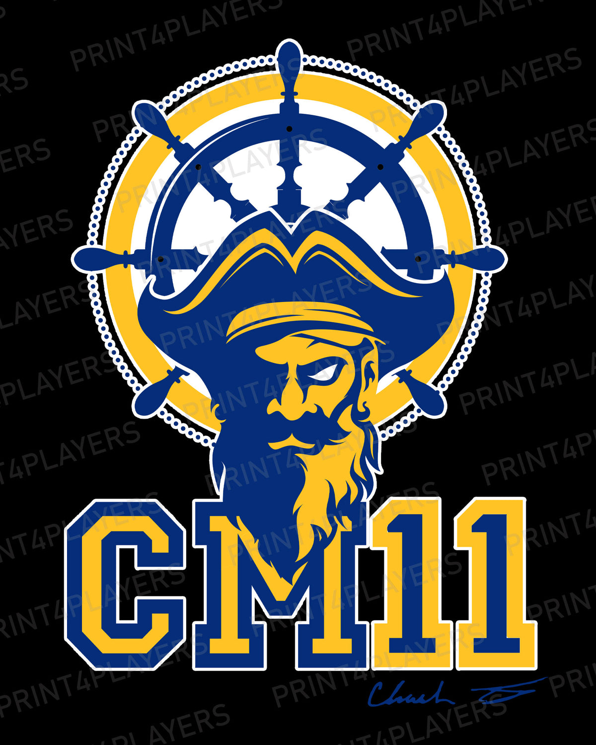 Chandler Martin Sponge Fleece Pullover Hoodie 001