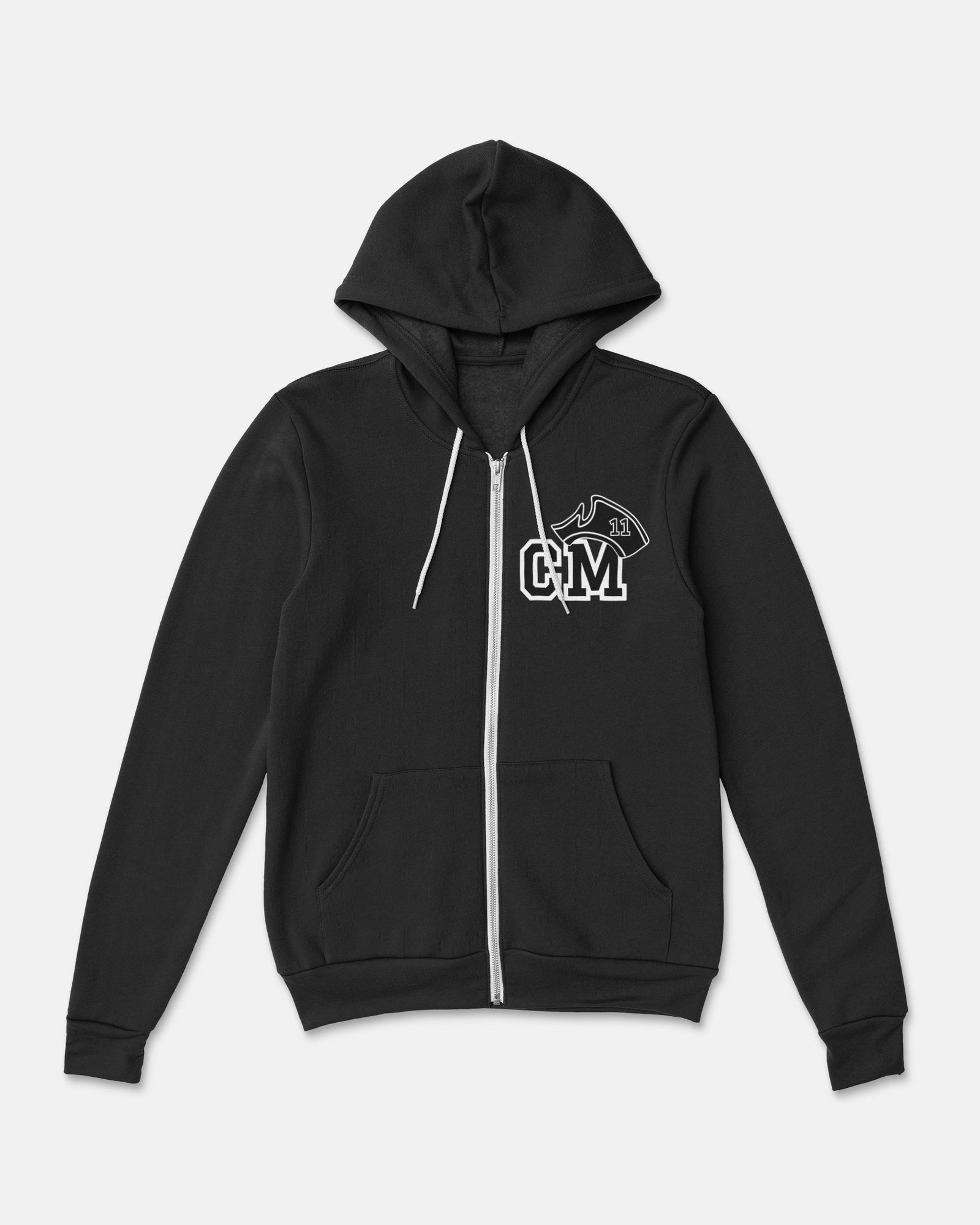 Chandler Martin Sponge Fleece Zip Up Hoodie 003