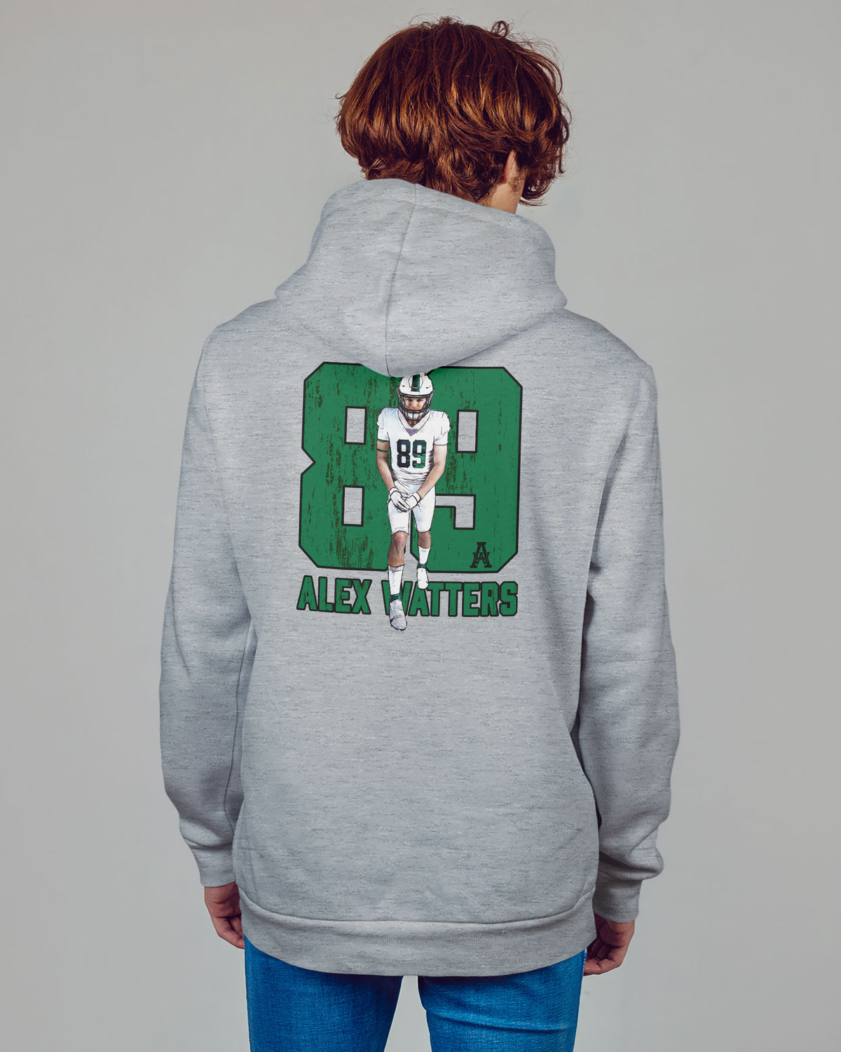 Alex Watters Sponge Fleece Zip Up Hoodie 001