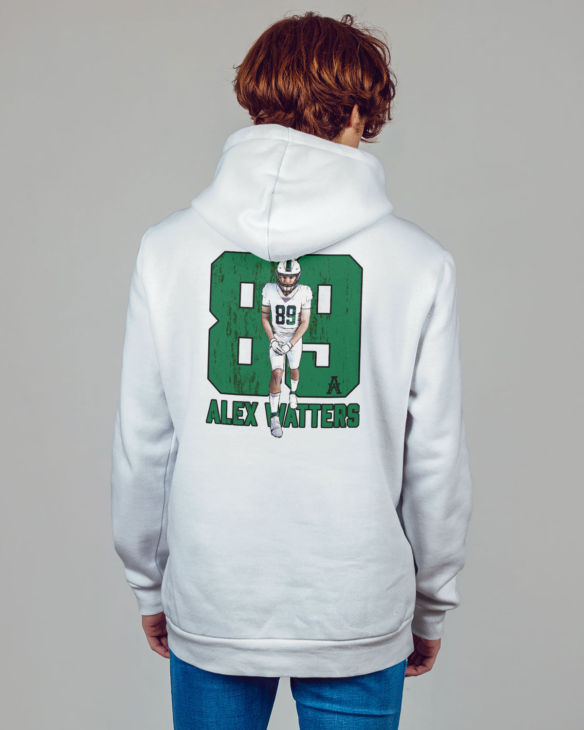 Alex Watters Sponge Fleece Zip Up Hoodie 001