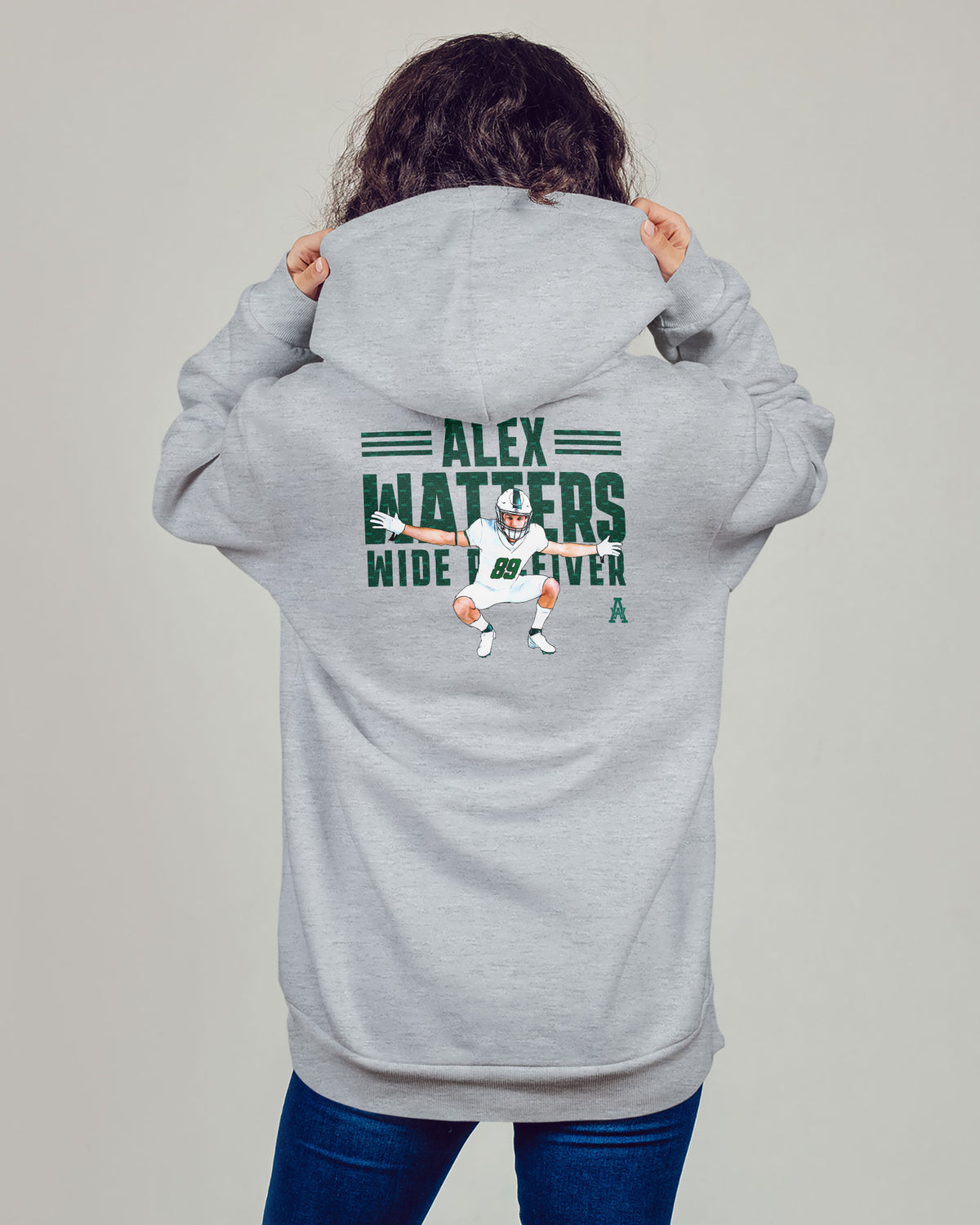 Alex Watters Sponge Fleece Zip Up Hoodie 002