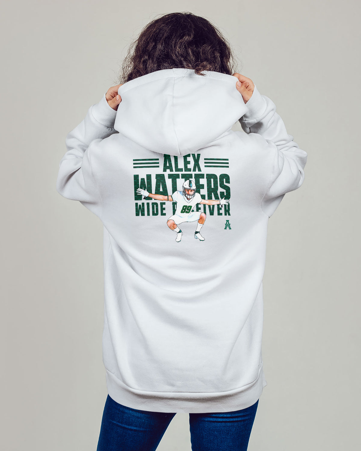 Alex Watters Sponge Fleece Zip Up Hoodie 002