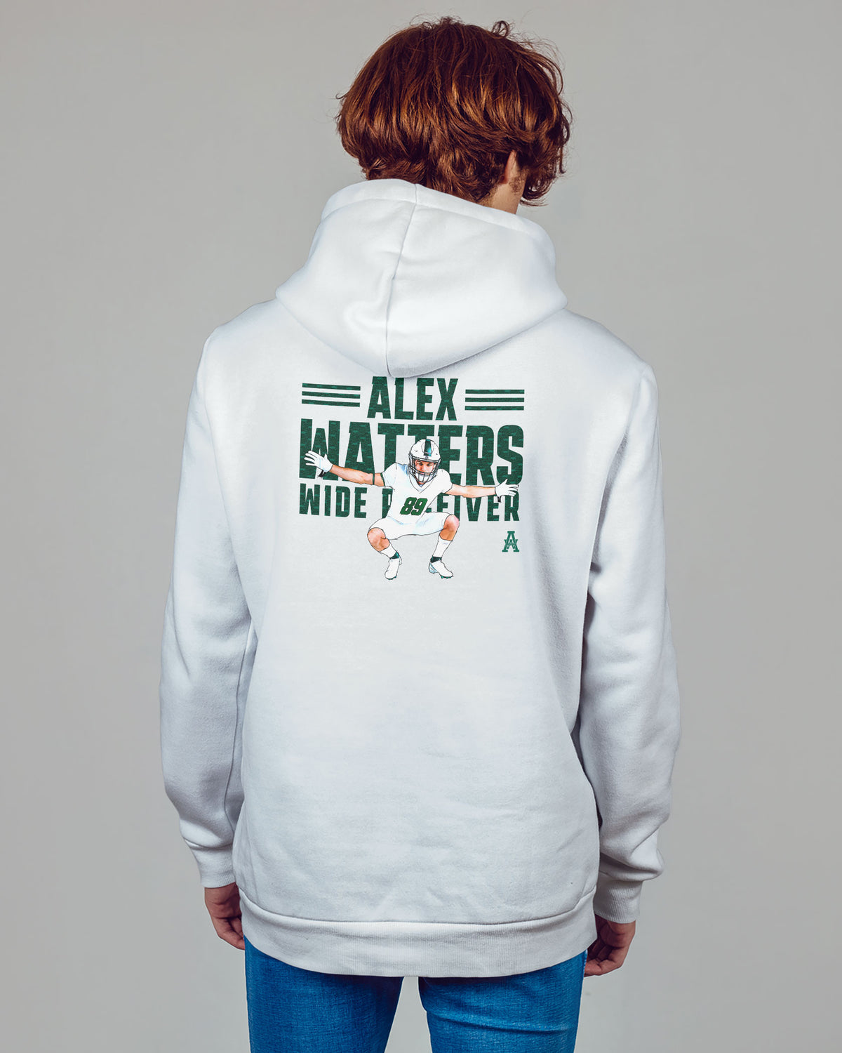 Alex Watters Sponge Fleece Zip Up Hoodie 002