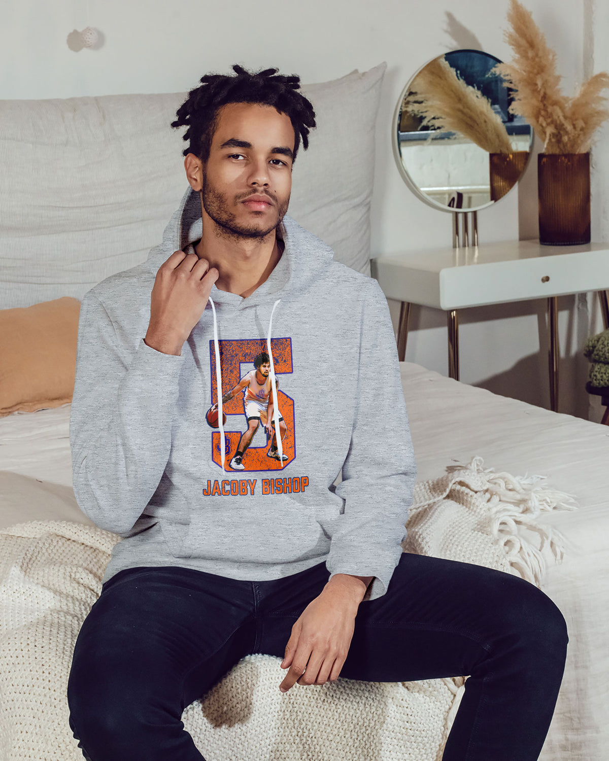 Jacoby Bishop Sponge Fleece Pullover Hoodie 001