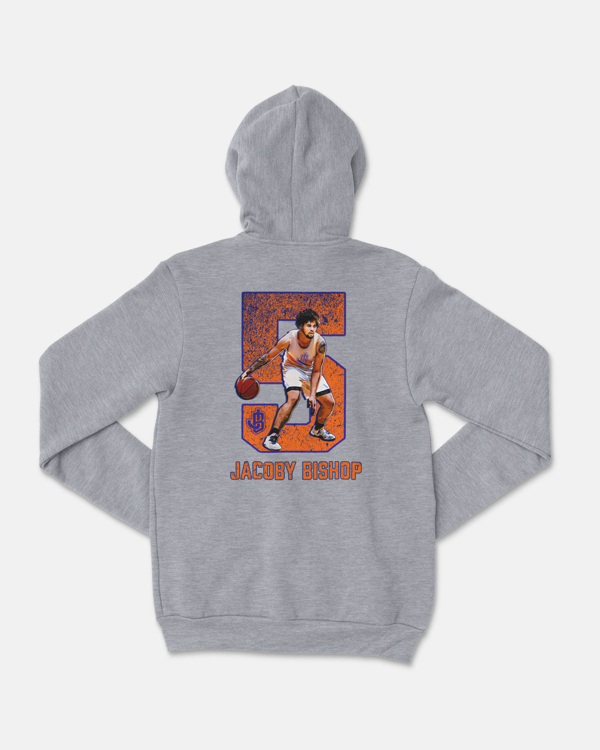 Jacoby Bishop Sponge Fleece Zip Up Hoodie 001