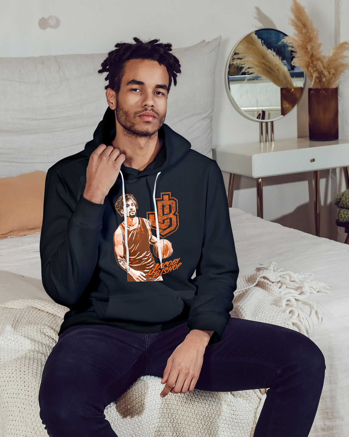 Jacoby Bishop Sponge Fleece Pullover Hoodie 003