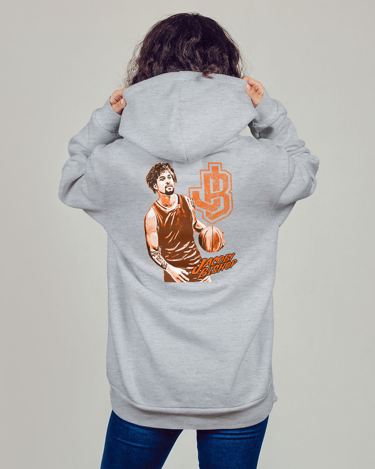 Jacoby Bishop Sponge Fleece Zip Up Hoodie 003