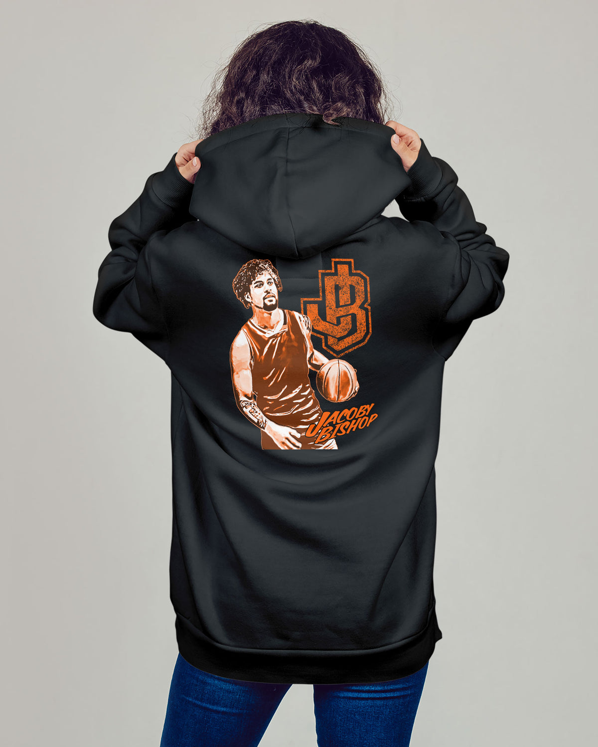 Jacoby Bishop Sponge Fleece Zip Up Hoodie 003