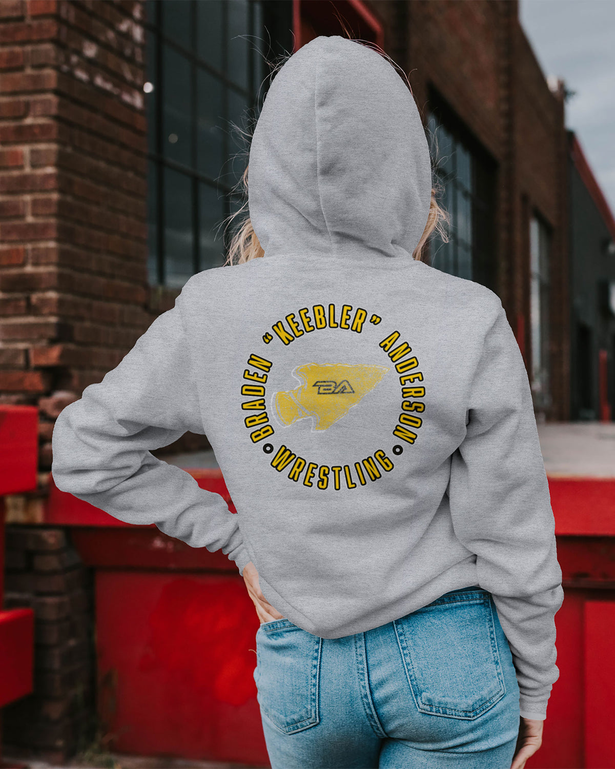 Braden Anderson Sponge Fleece Zip Up Hoodie 002