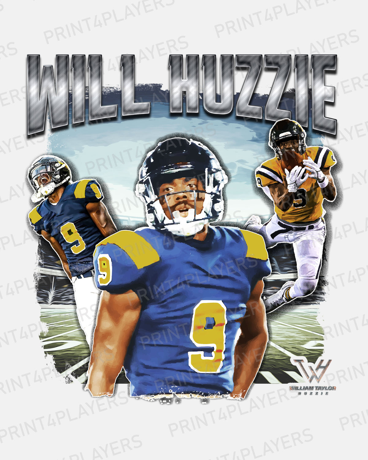 Will Huzzie Shirt 001