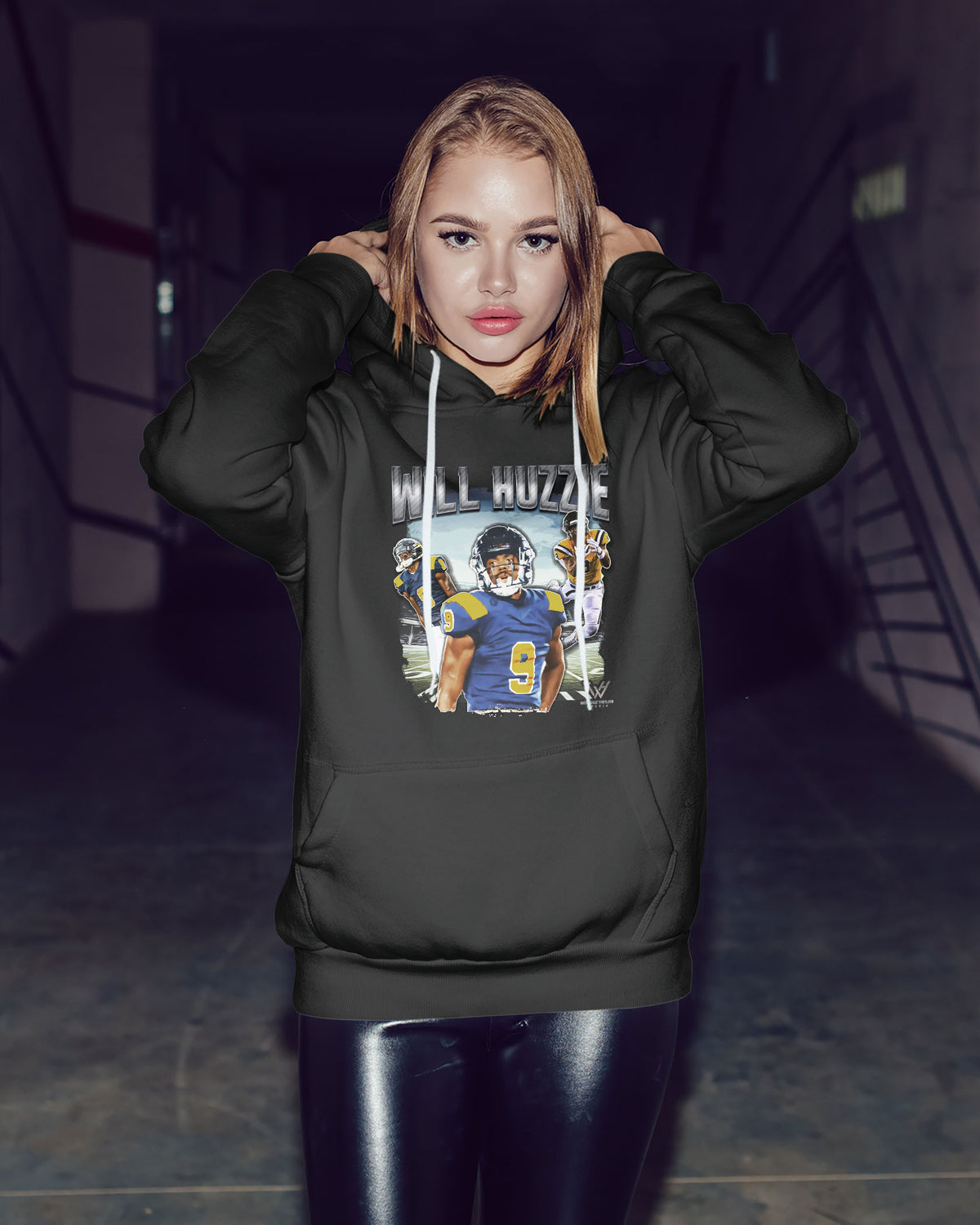 Will Huzzie Sponge Fleece Pullover Hoodie 001