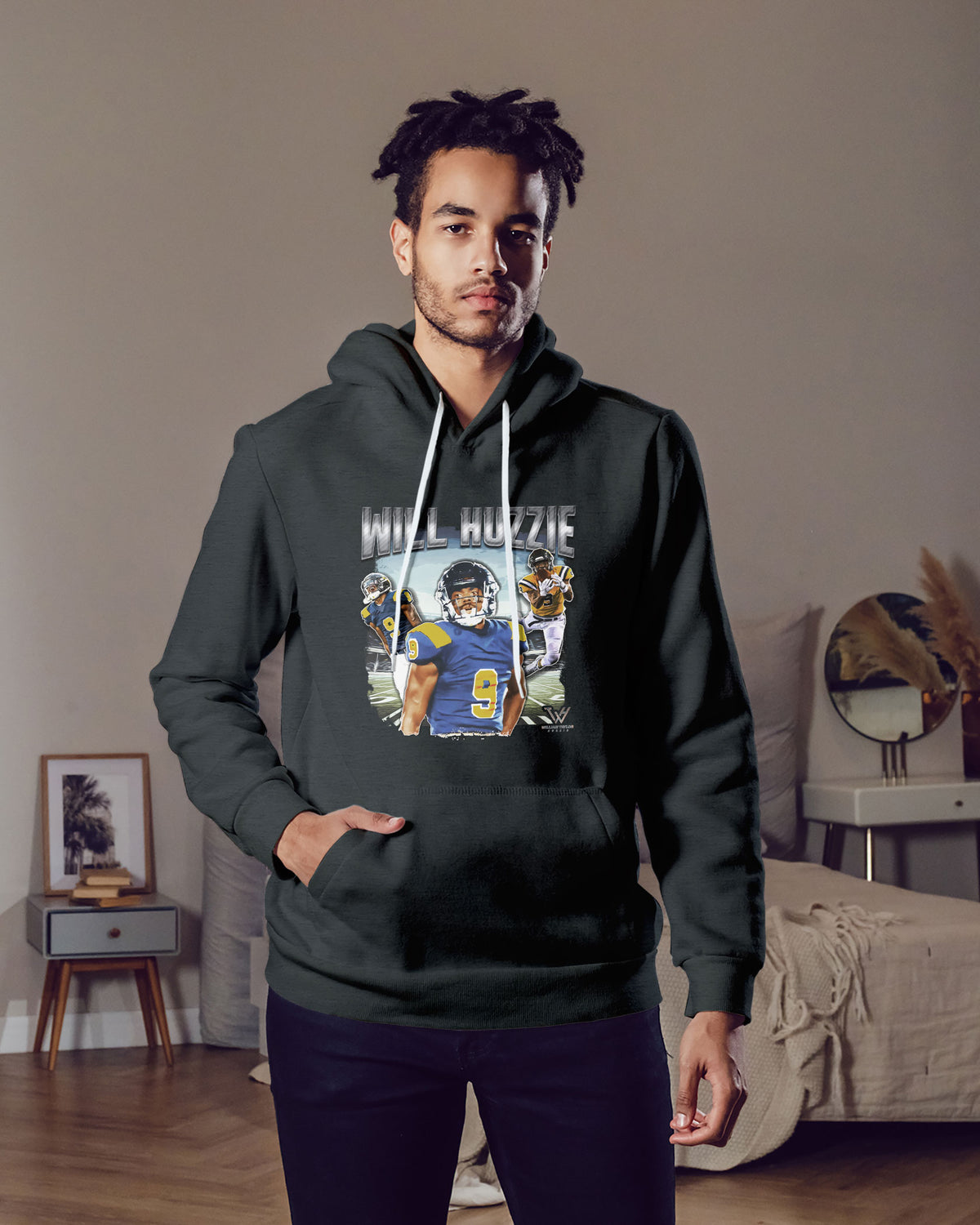Will Huzzie Sponge Fleece Pullover Hoodie 001