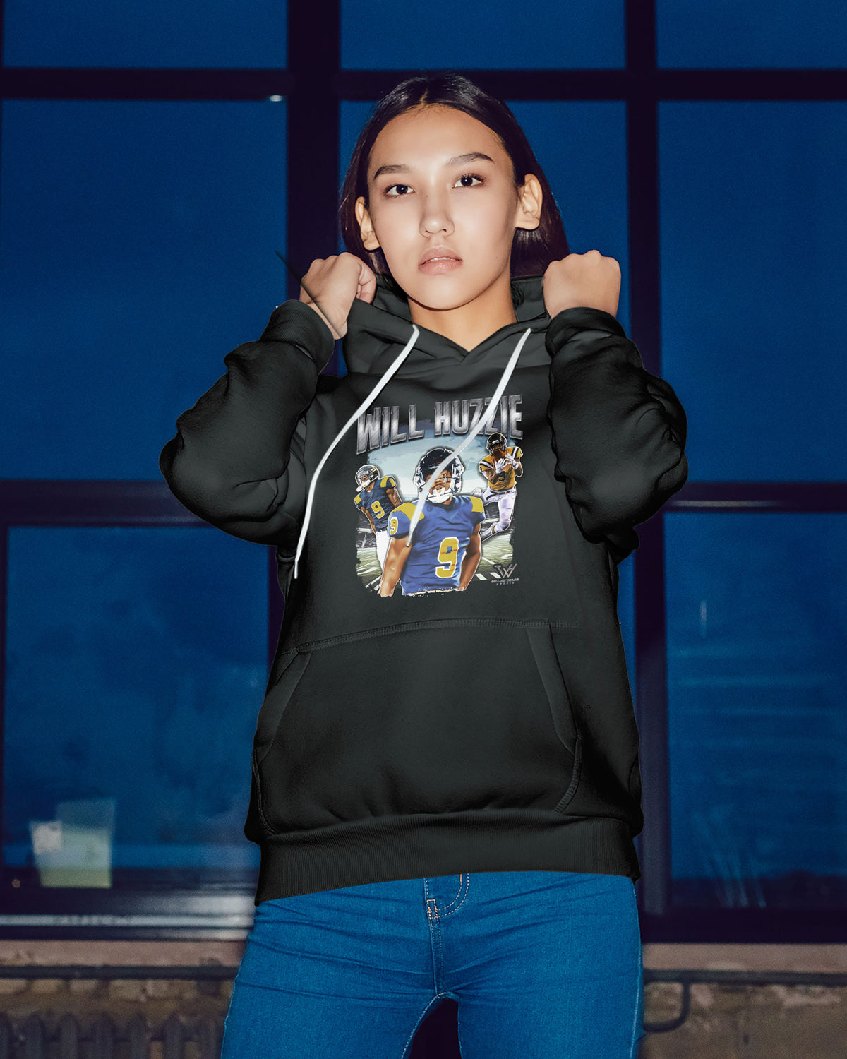 Will Huzzie Sponge Fleece Pullover Hoodie 001