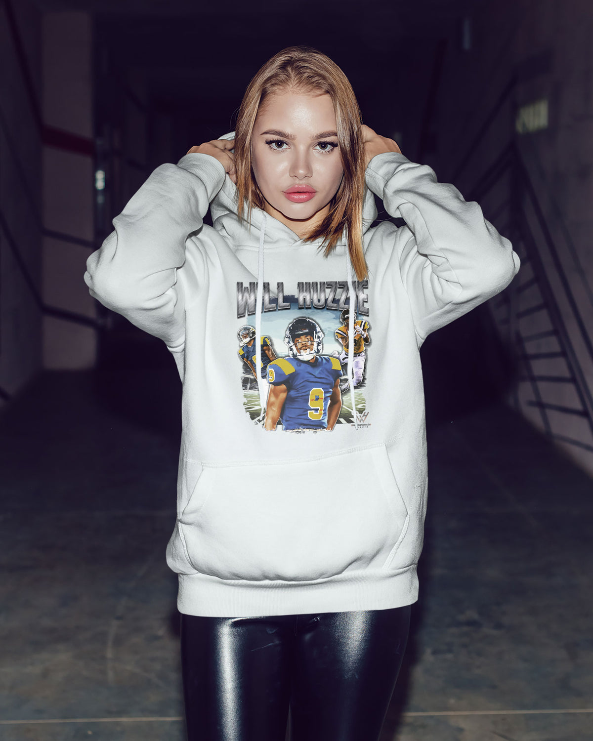 Will Huzzie Sponge Fleece Pullover Hoodie 001