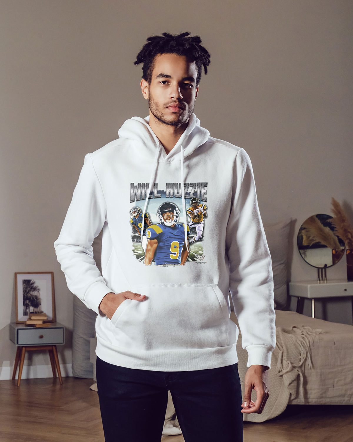 Will Huzzie Sponge Fleece Pullover Hoodie 001