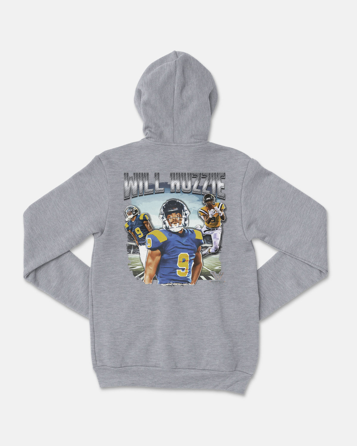 Will Huzzie Sponge Fleece Zip Up Hoodie 001