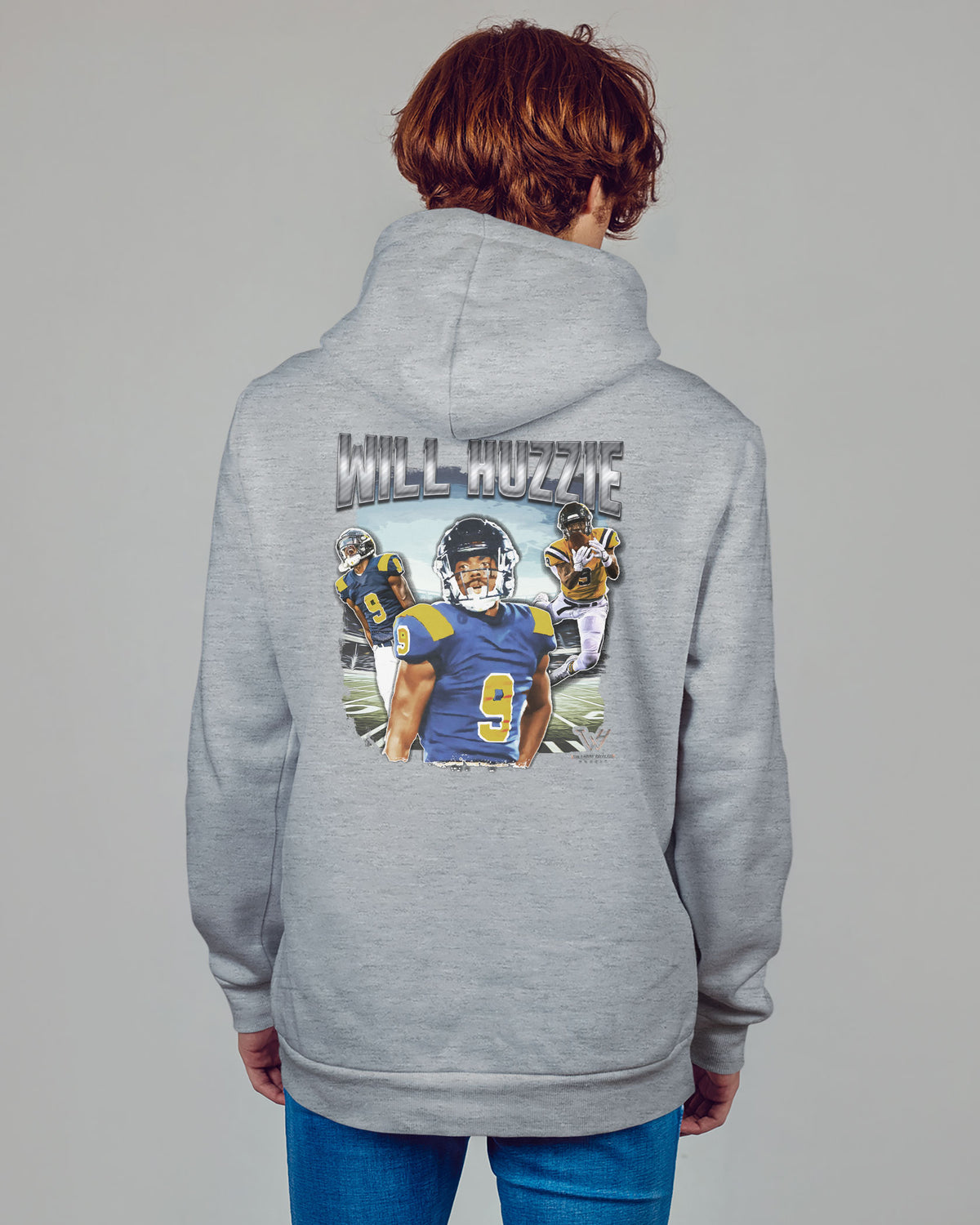 Will Huzzie Sponge Fleece Zip Up Hoodie 001