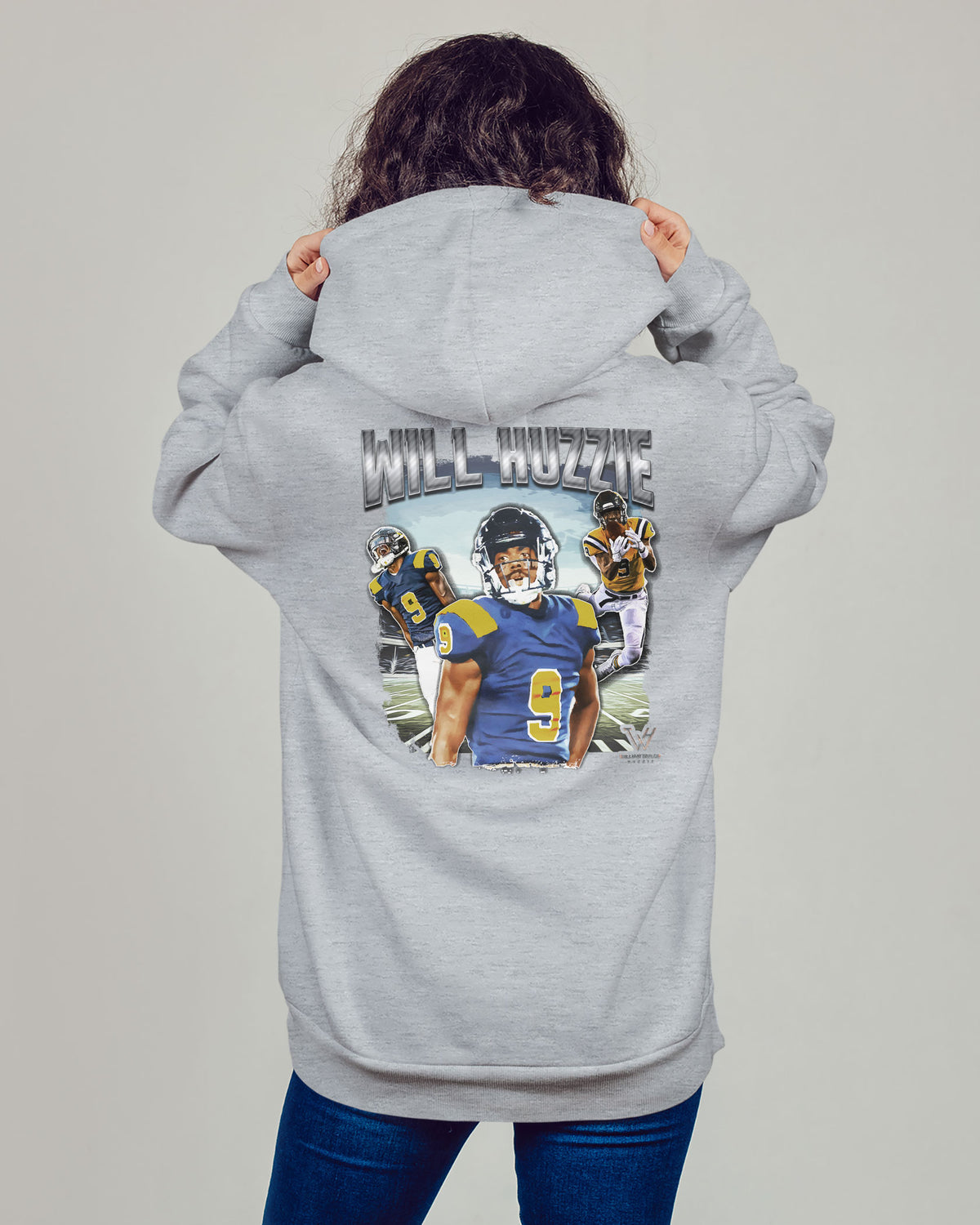 Will Huzzie Sponge Fleece Zip Up Hoodie 001