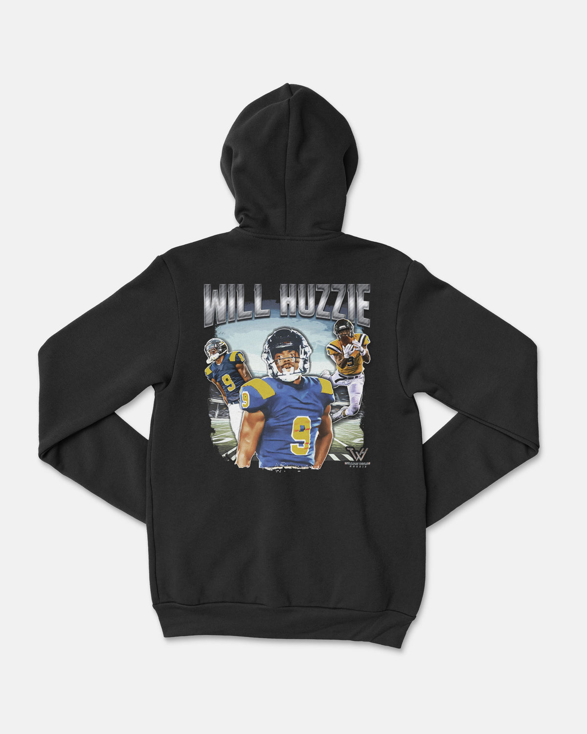 Will Huzzie Sponge Fleece Zip Up Hoodie 001