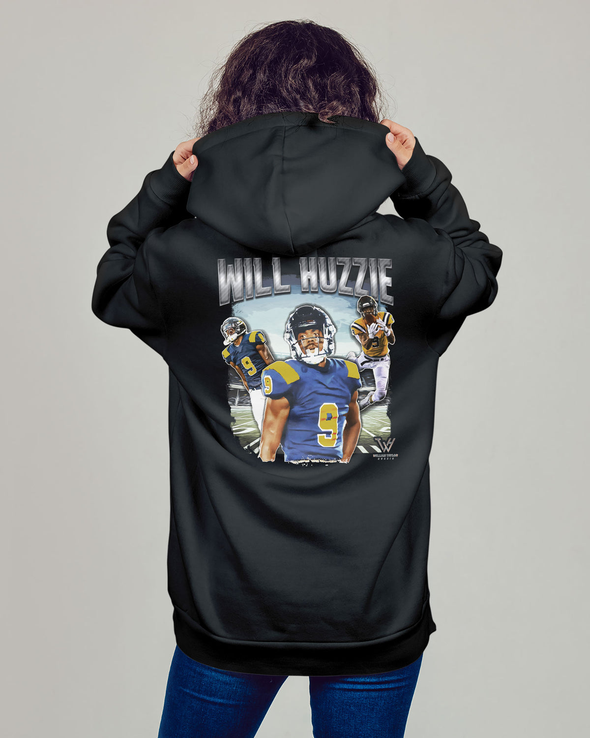 Will Huzzie Sponge Fleece Zip Up Hoodie 001