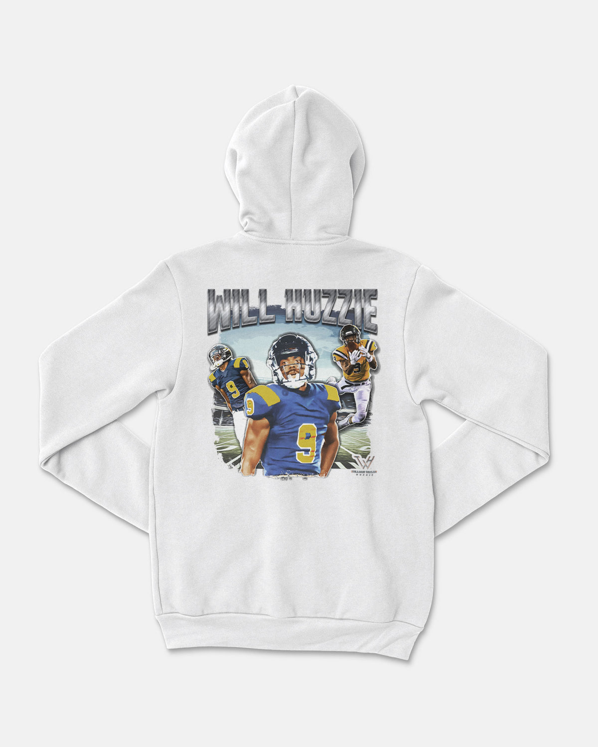 Will Huzzie Sponge Fleece Zip Up Hoodie 001