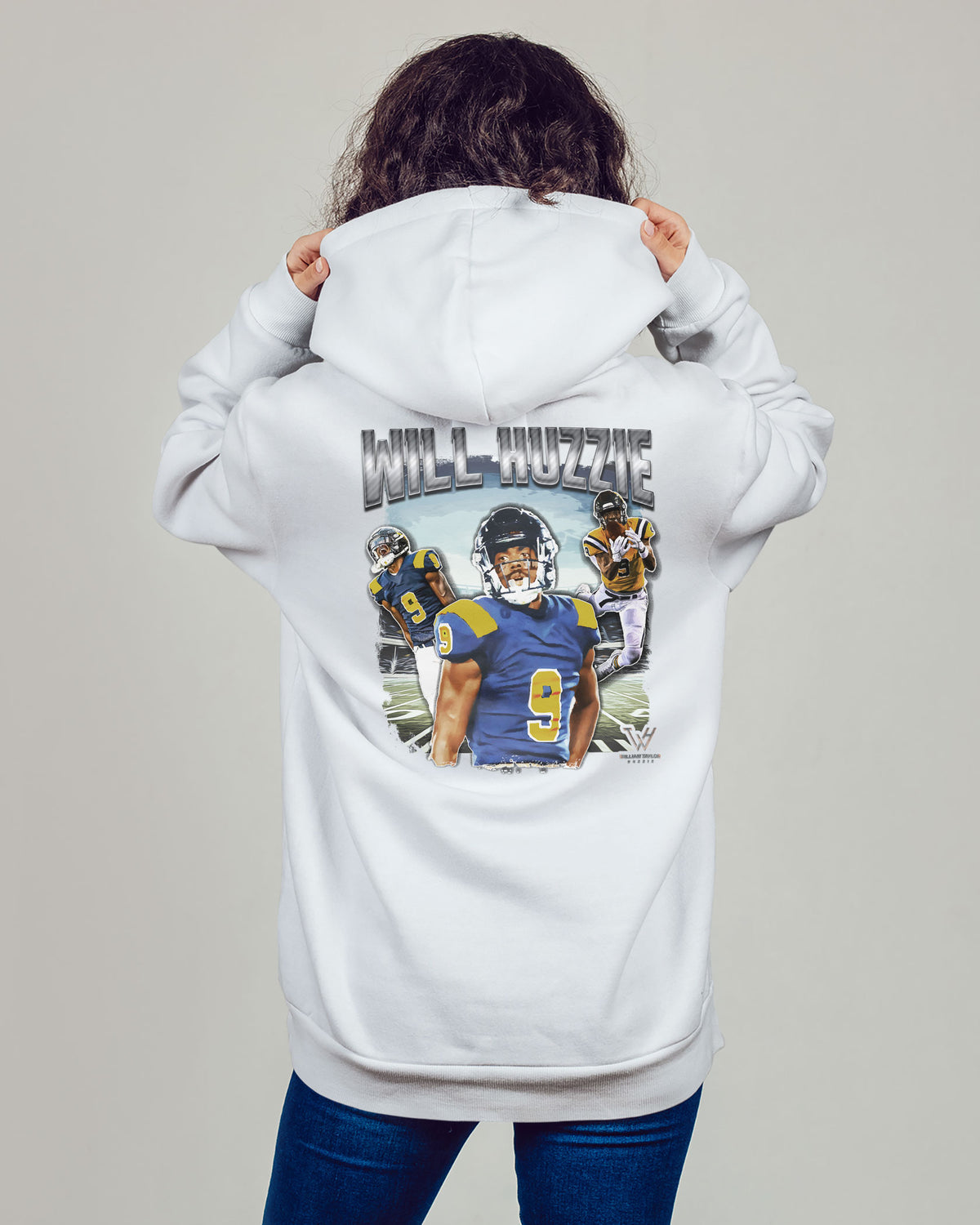 Will Huzzie Sponge Fleece Zip Up Hoodie 001