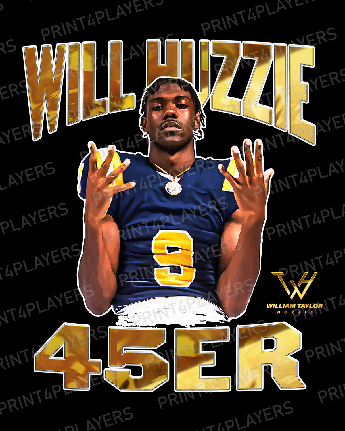 Will Huzzie Shirt 003