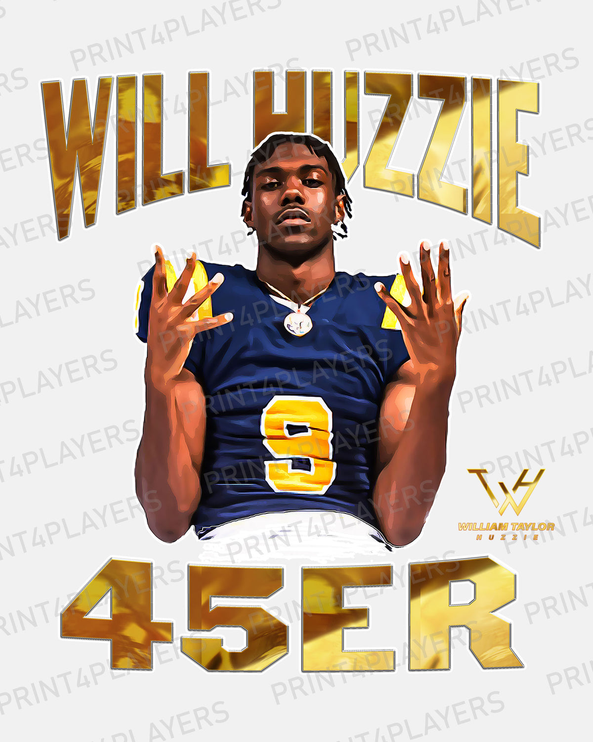 Will Huzzie Shirt 003