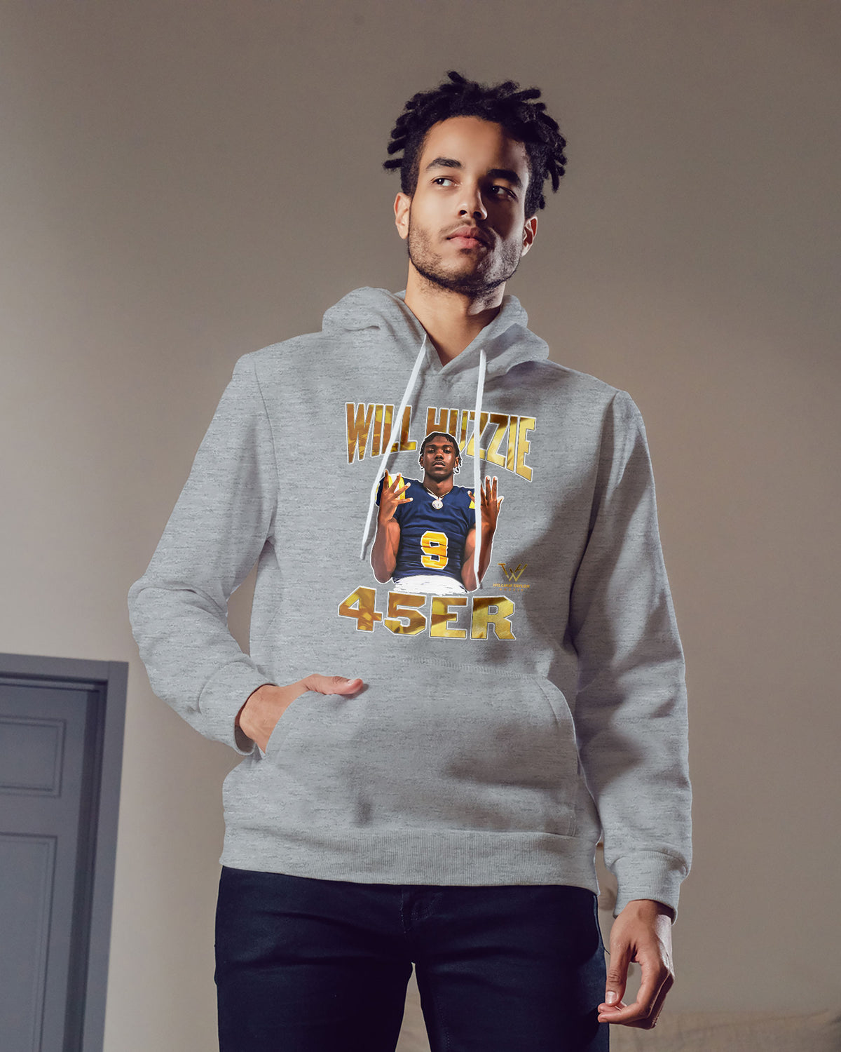 Will Huzzie Sponge Fleece Pullover Hoodie 003