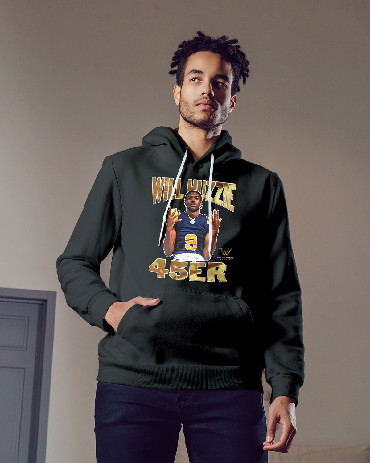 Will Huzzie Sponge Fleece Pullover Hoodie 003
