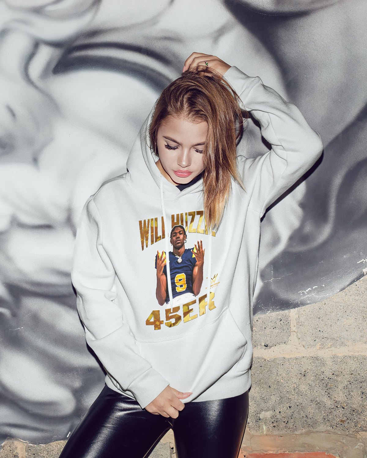 Will Huzzie Sponge Fleece Pullover Hoodie 003
