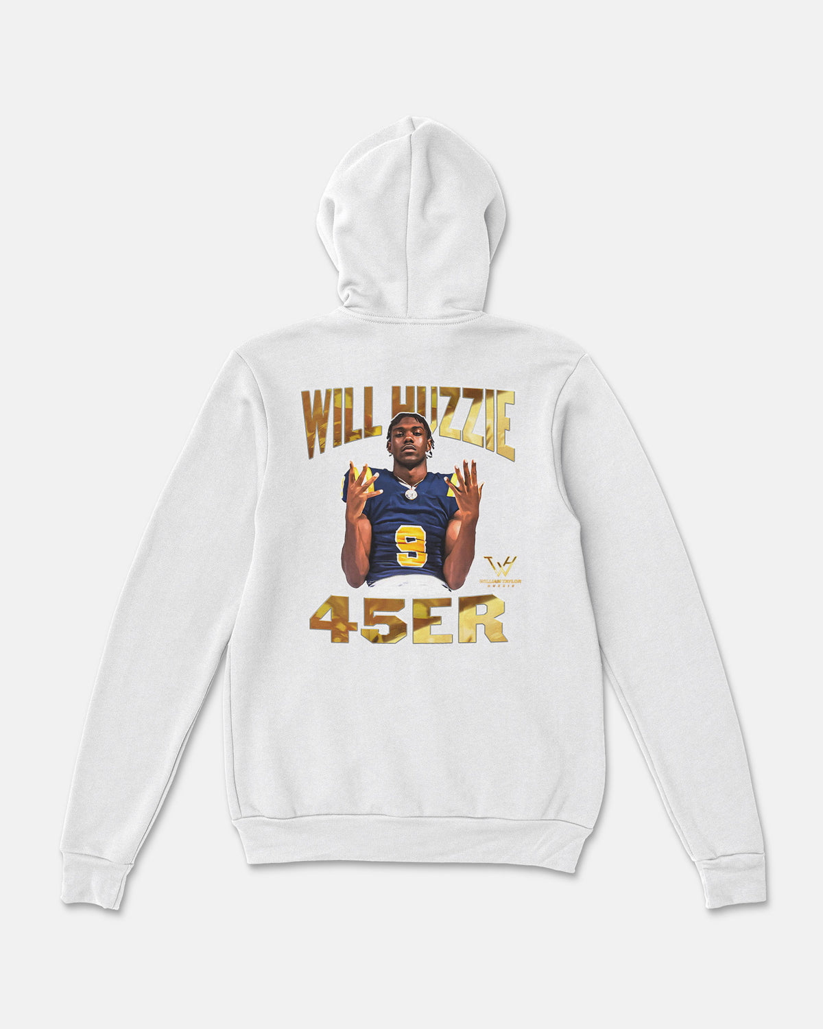 Will Huzzie Sponge Fleece Zip Up Hoodie 002