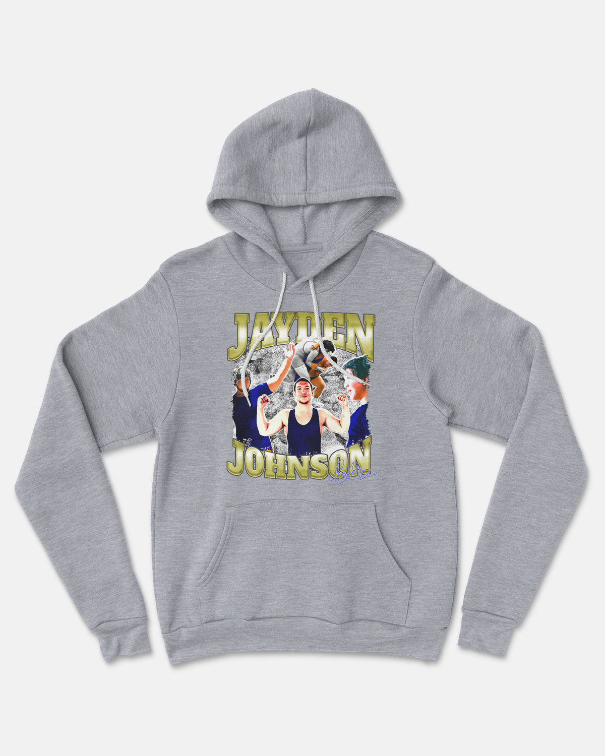 Jayden Johnson Sponge Fleece Pullover Hoodie 001