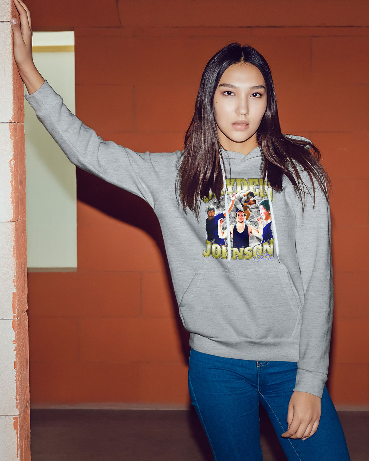 Jayden Johnson Sponge Fleece Pullover Hoodie 001