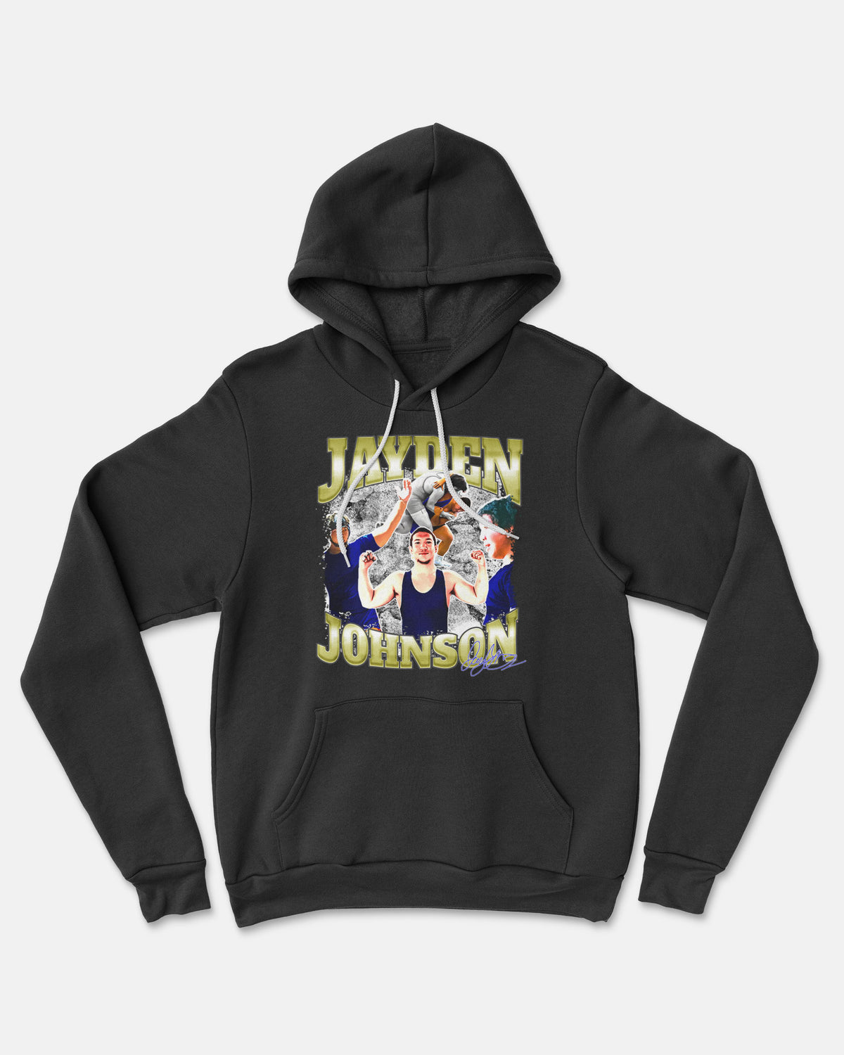 Jayden Johnson Sponge Fleece Pullover Hoodie 001