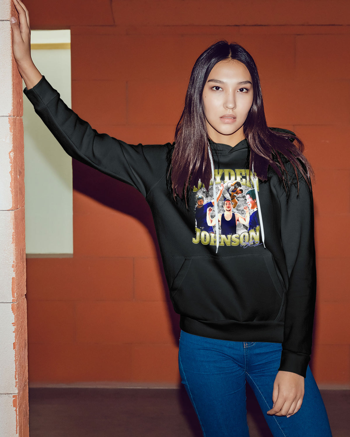 Jayden Johnson Sponge Fleece Pullover Hoodie 001