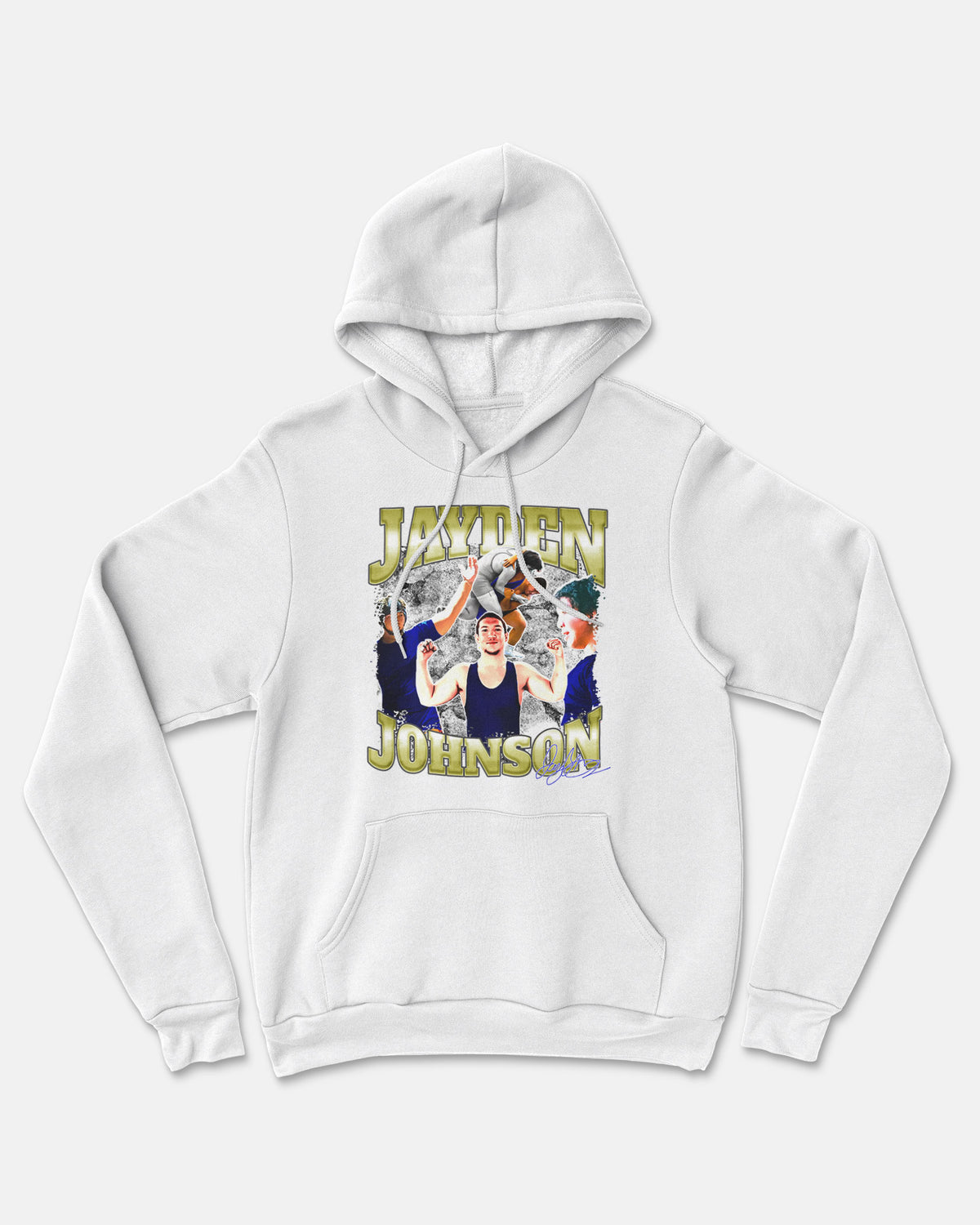 Jayden Johnson Sponge Fleece Pullover Hoodie 001