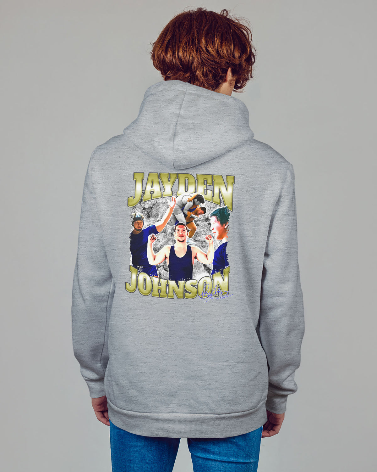 Jayden Johnson Sponge Fleece Zip Up Hoodie 001