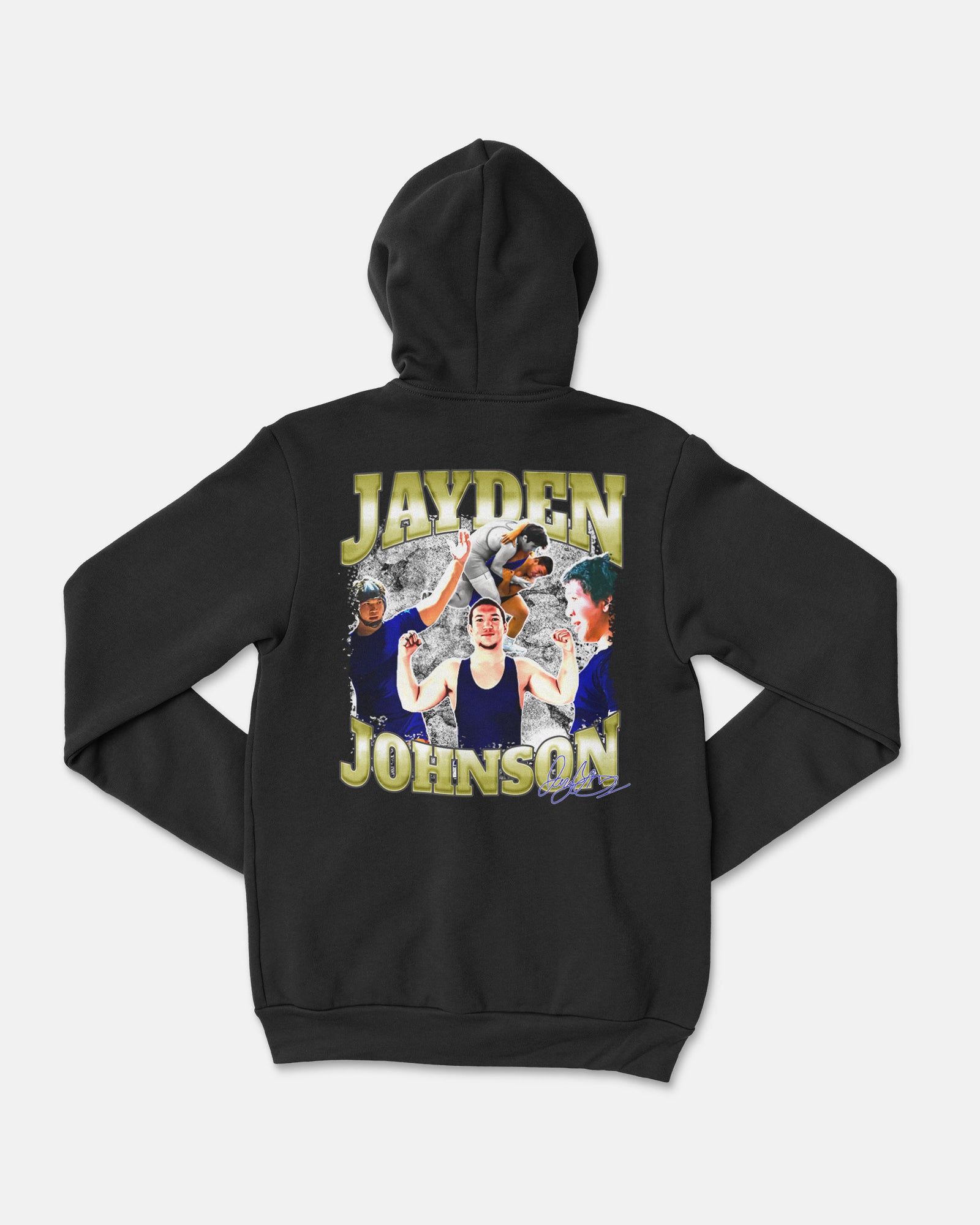 Jayden Johnson Sponge Fleece Zip Up Hoodie 001