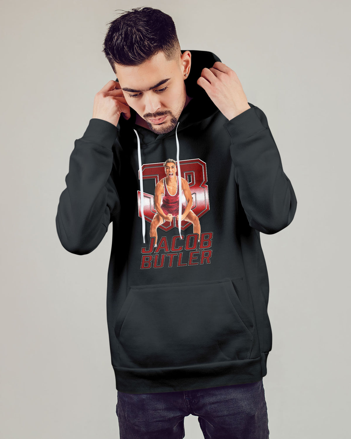 Jacob Butler Sponge Fleece Pullover Hoodie 002