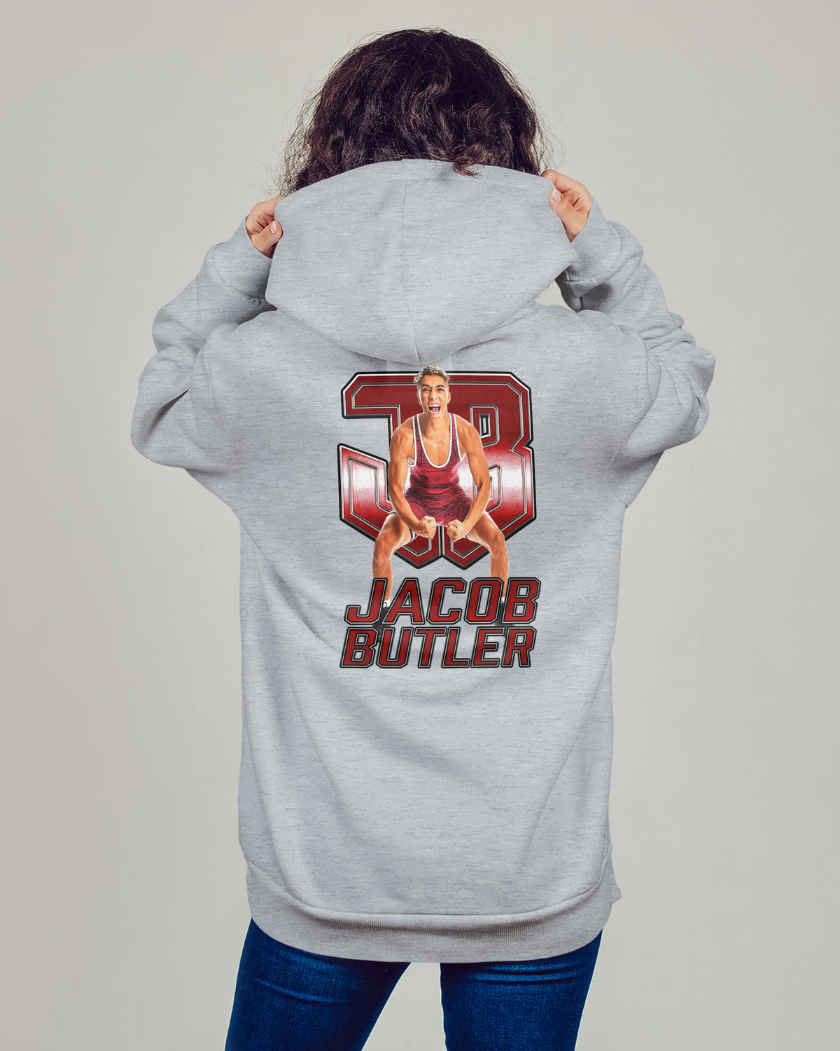 Jacob Butler Sponge Fleece Zip Up Hoodie 002