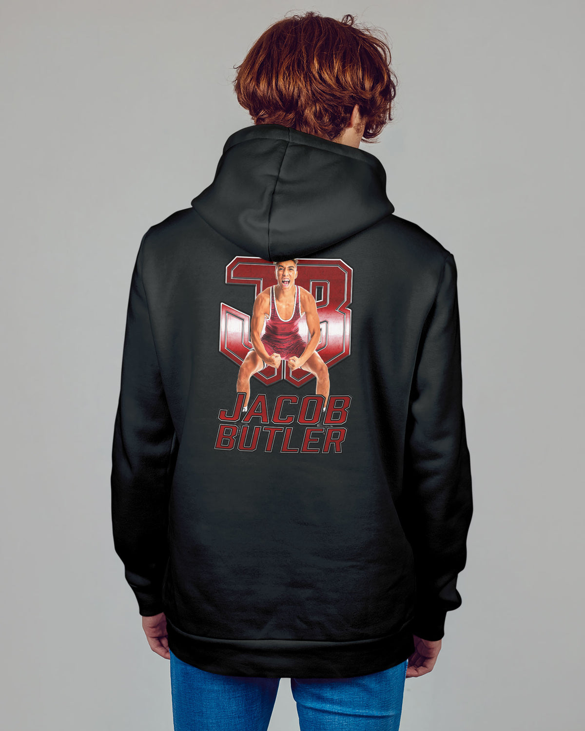 Jacob Butler Sponge Fleece Zip Up Hoodie 002