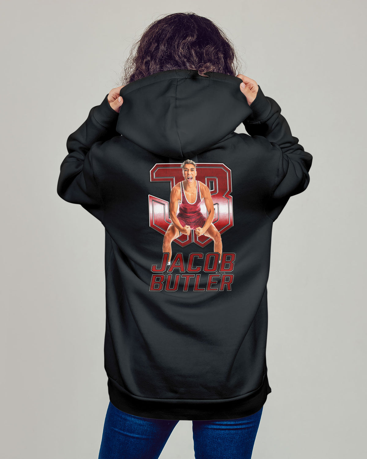 Jacob Butler Sponge Fleece Zip Up Hoodie 002