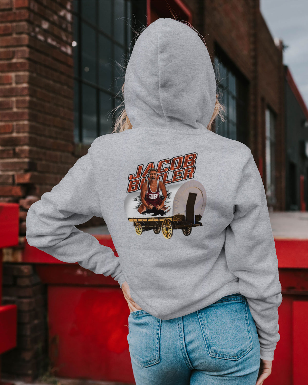 Jacob Butler Sponge Fleece Zip Up Hoodie 003