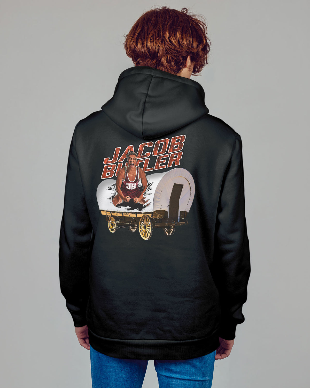 Jacob Butler Sponge Fleece Zip Up Hoodie 003