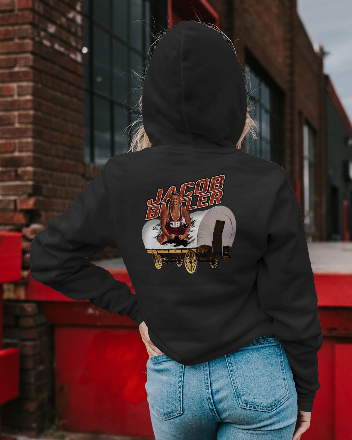 Jacob Butler Sponge Fleece Zip Up Hoodie 003