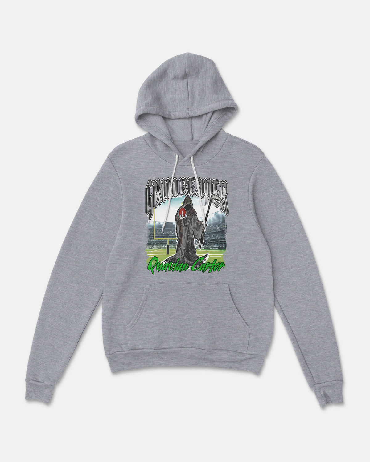 Quavian Carter Sponge Fleece Pullover Hoodie 001